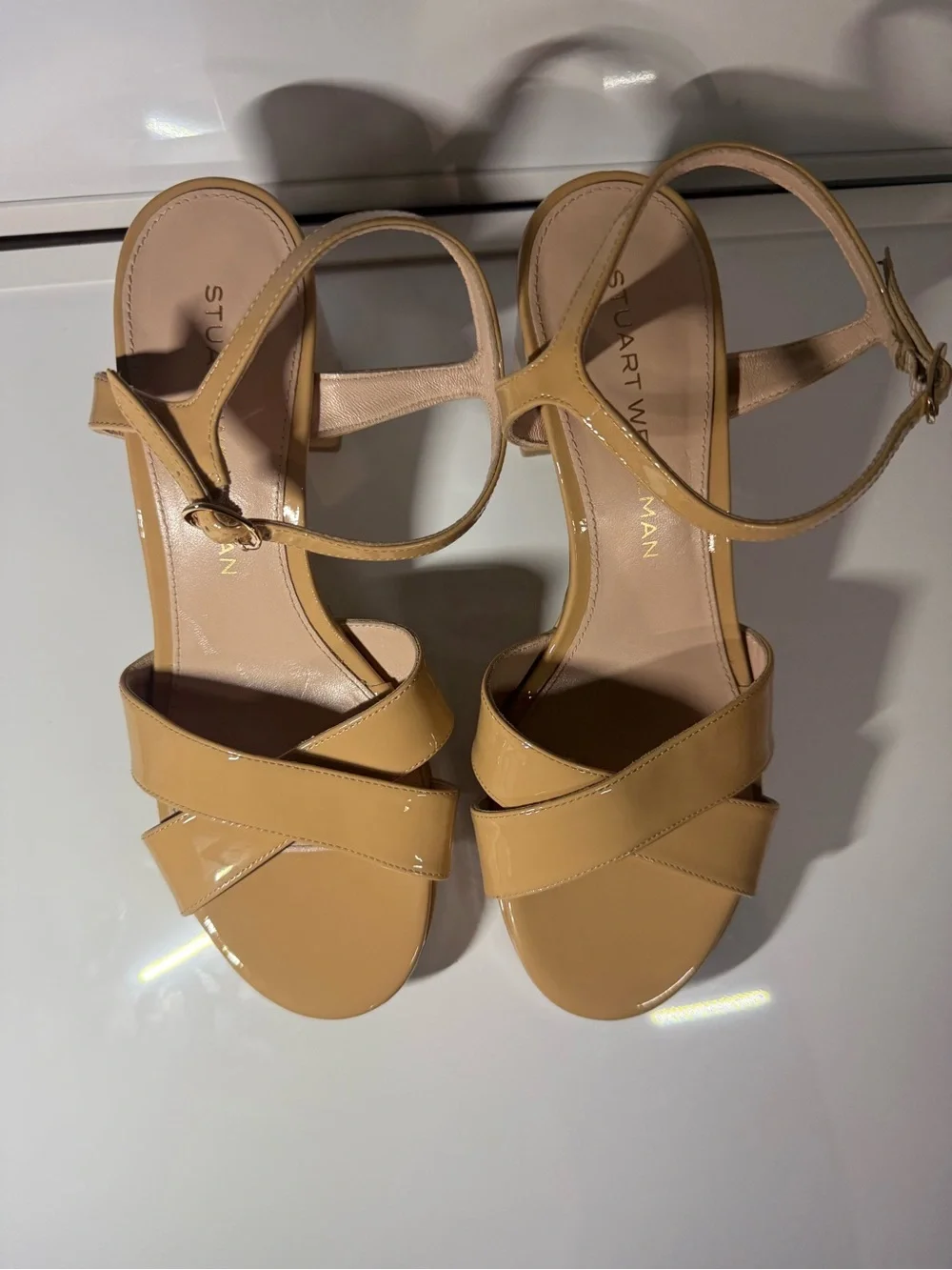 Stuart Weitzman Dayna plataforma sandal 80 size 8